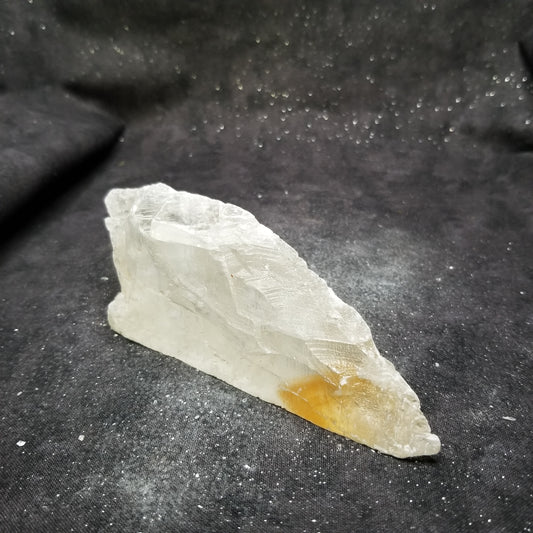 Golden Phantom Selenite Quartz Raw Rare Natural Crystal Stone Empowerment 155g (GPS22) Simply CBD LLC