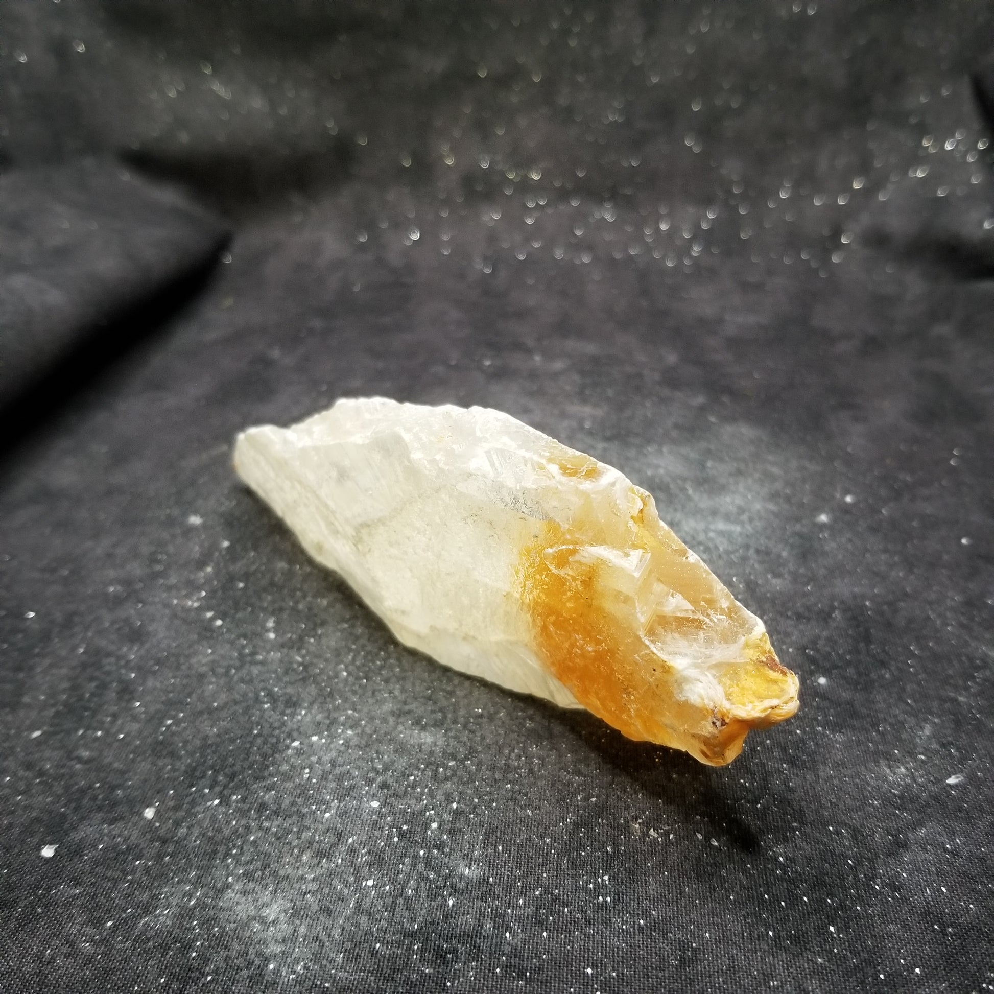 Golden Phantom Selenite Quartz Raw Rare Natural Crystal Stone Empowerment 150g (GPS23) Simply CBD LLC