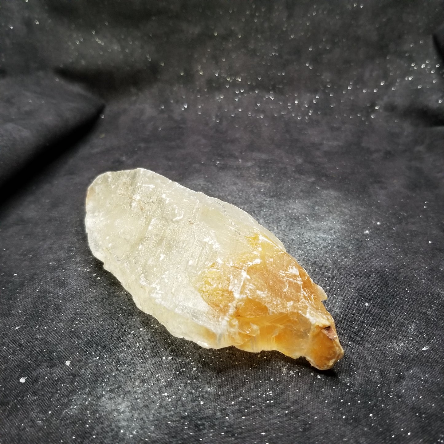 Golden Phantom Selenite Quartz Raw Rare Natural Crystal Stone Empowerment 150g (GPS23) Simply CBD LLC