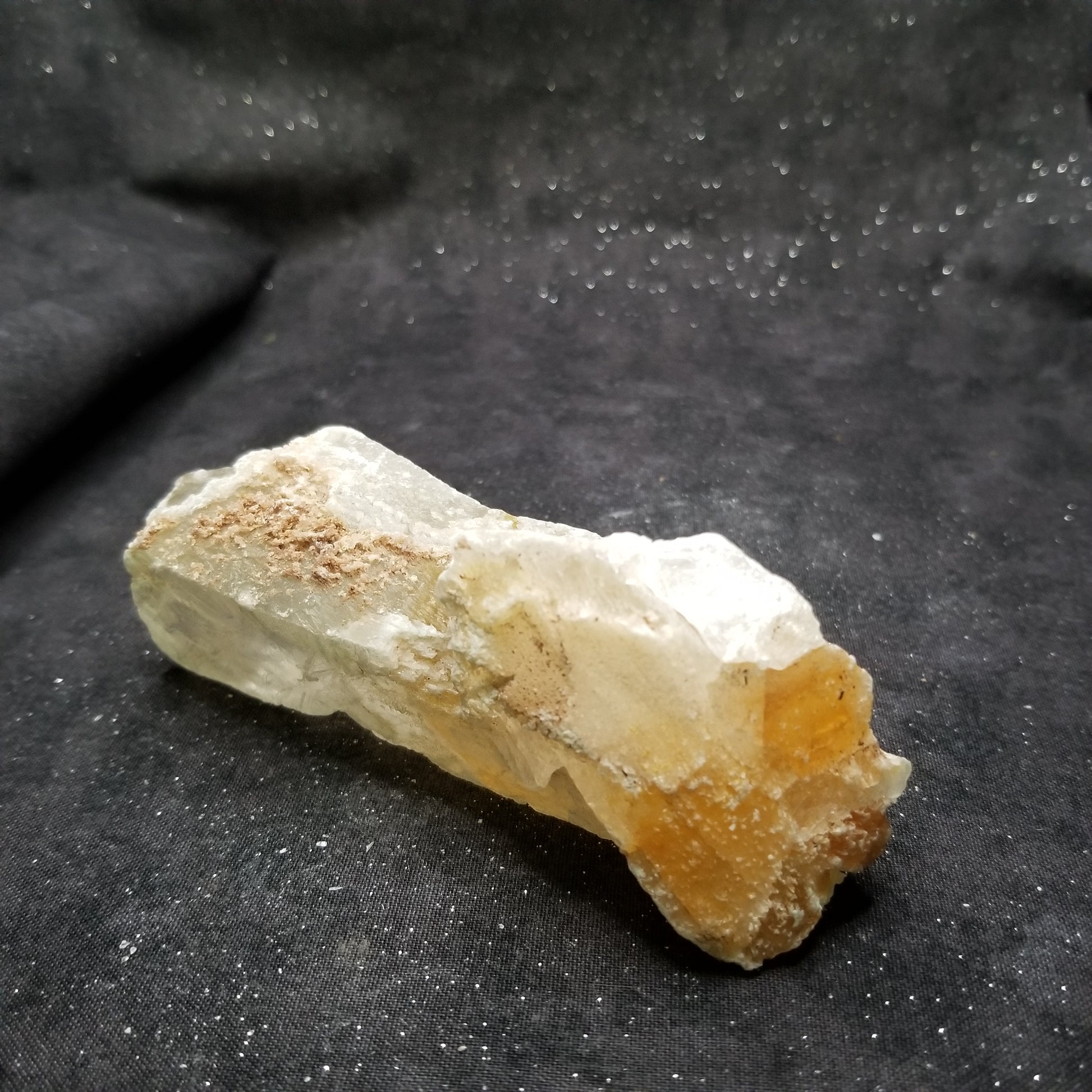Golden Phantom Selenite Quartz Raw Rare Natural Crystal Stone Empowerment 210g (GPS4) Simply CBD LLC
