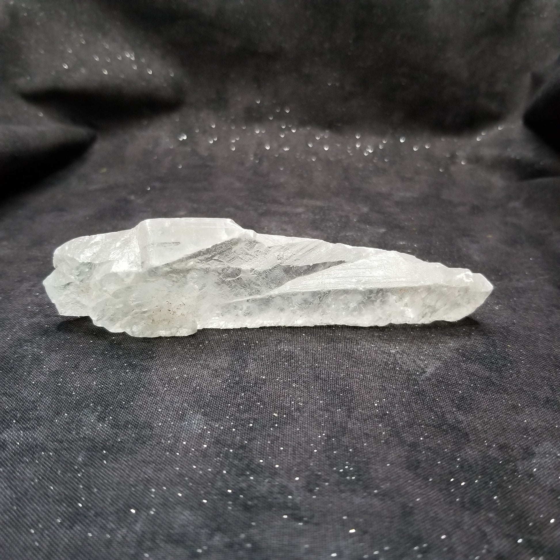 Golden Phantom Selenite Quartz Rare Raw Natural Crystal Stone Empowerment 65g (GPS1) Simply CBD LLC