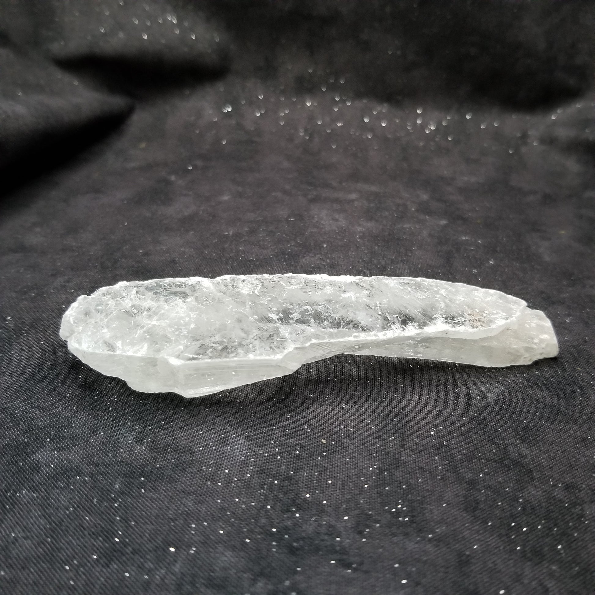 Golden Phantom Selenite Quartz Rare Raw Natural Crystal Stone Empowerment 65g (GPS1) Simply CBD LLC
