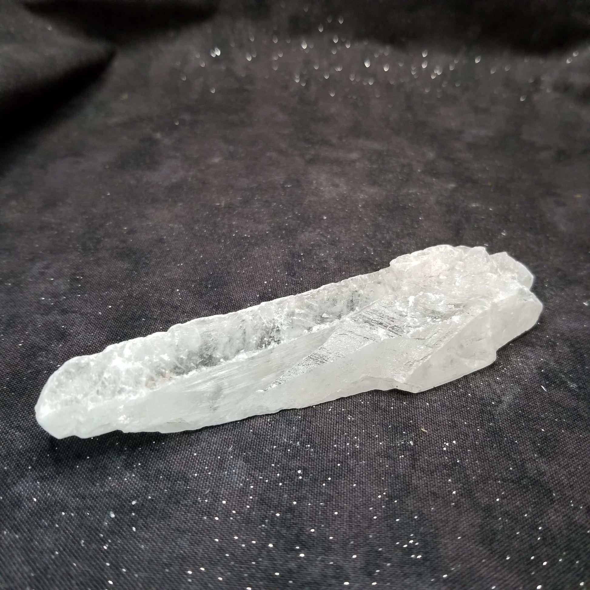 Golden Phantom Selenite Quartz Rare Raw Natural Crystal Stone Empowerment 65g (GPS1) Simply CBD LLC