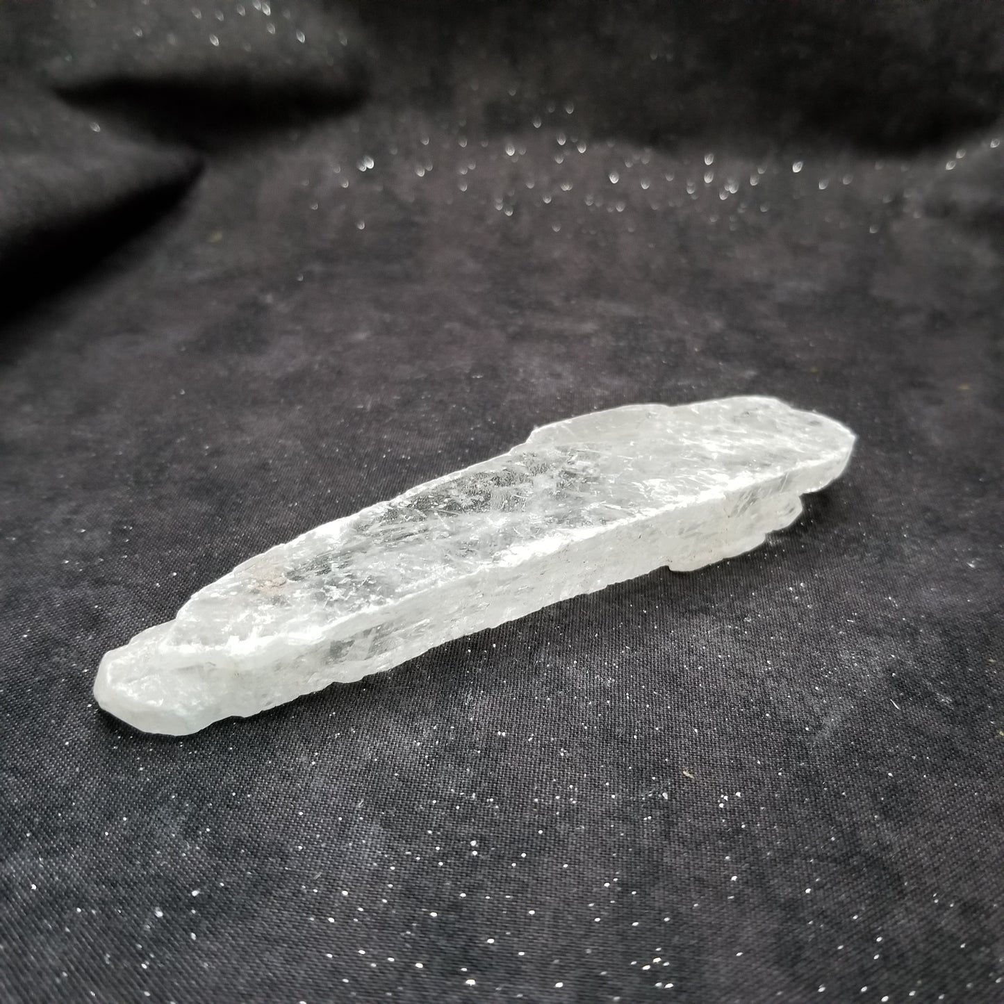 Golden Phantom Selenite Quartz Rare Raw Natural Crystal Stone Empowerment 65g (GPS1) Simply CBD LLC