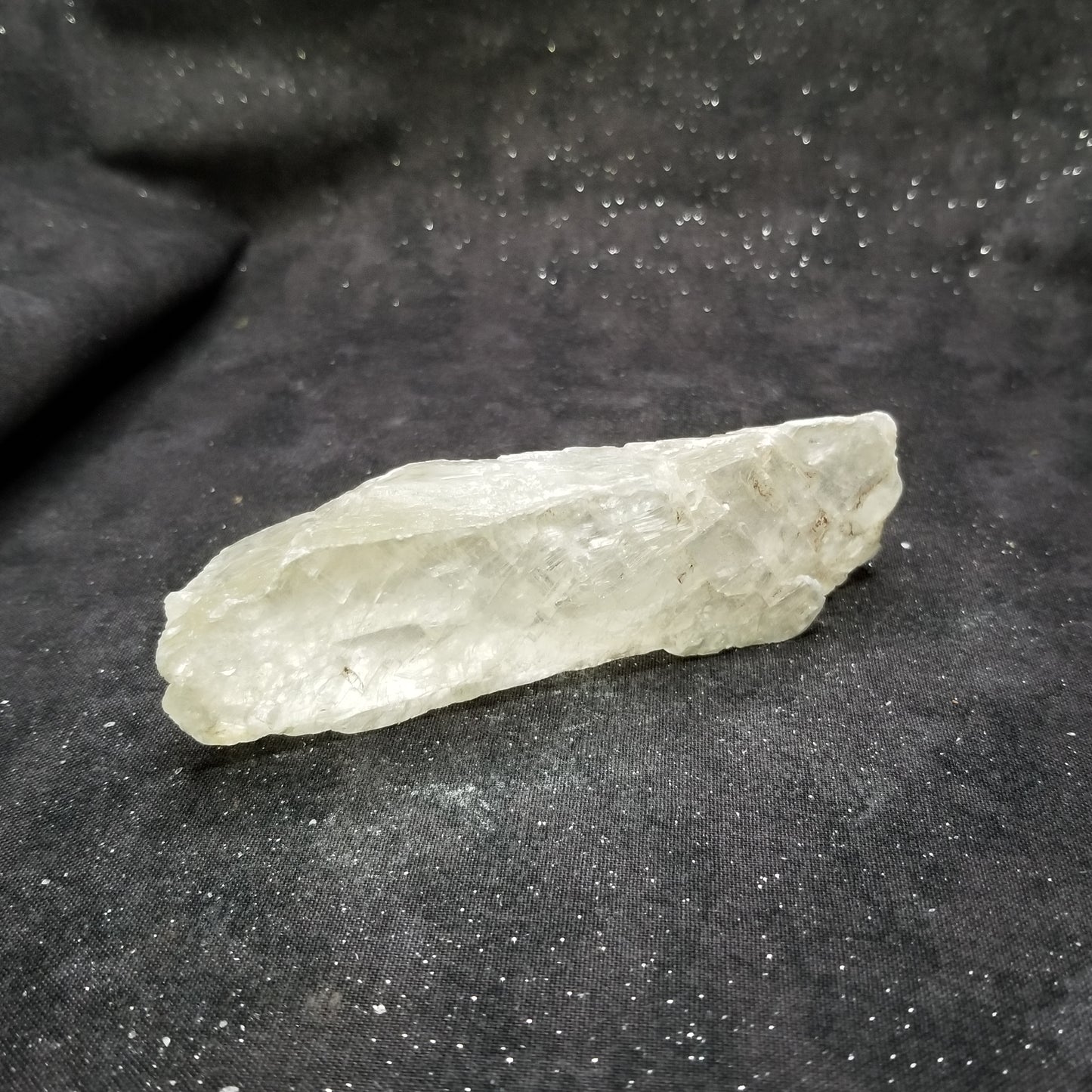 Golden Phantom Selenite Quartz Rare Raw Natural Crystal Stone Empowerment 135g (GPS2) Simply CBD LLC