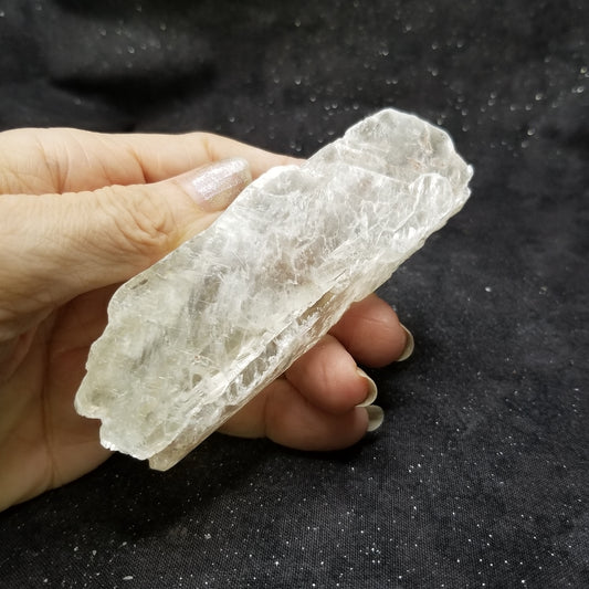Golden Phantom Selenite Quartz Rare Raw Natural Crystal Stone Empowerment 135g (GPS2) Simply CBD LLC