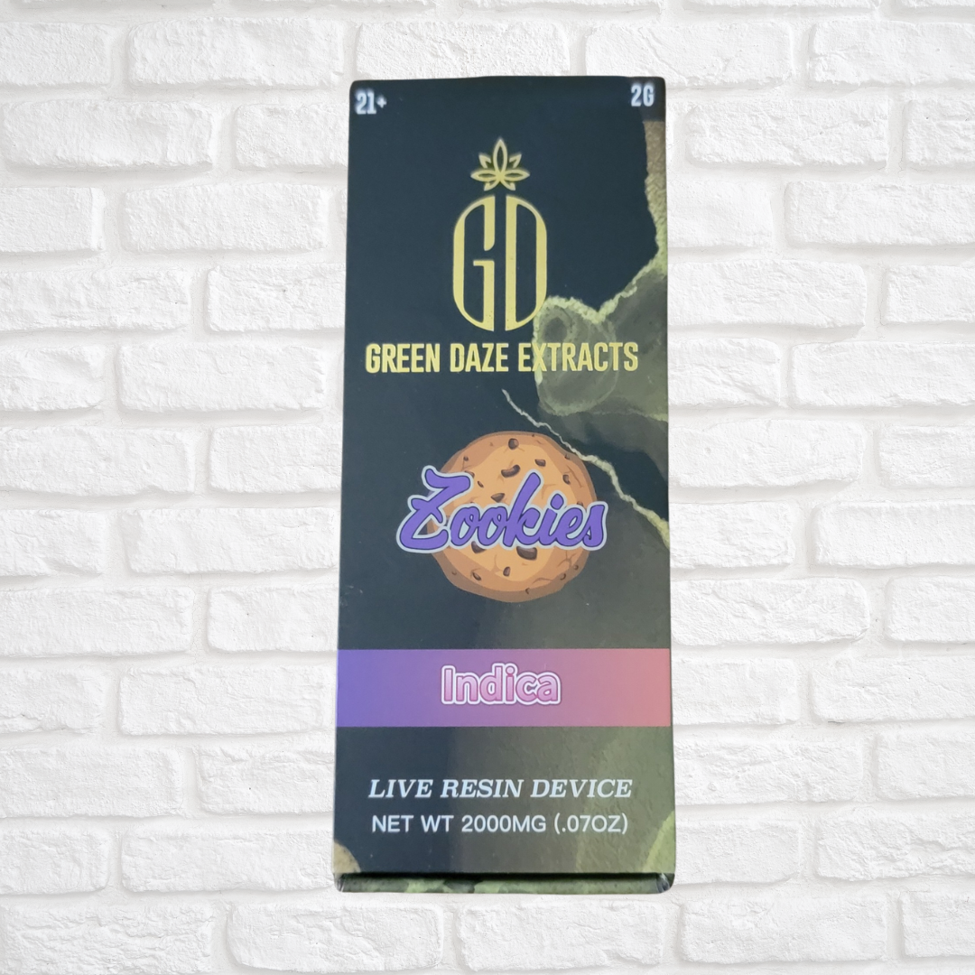 Green Daze Extracts 2 gram Disposable Vape Simply CBD LLC