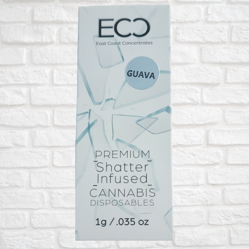 East Coast Concentrates Premium Shatter Infused Disposable 1 gram Simply CBD LLC