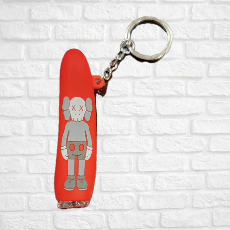 Rick and Morty and Simpson Silicone One Hitter Keychains Simply CBD LLC