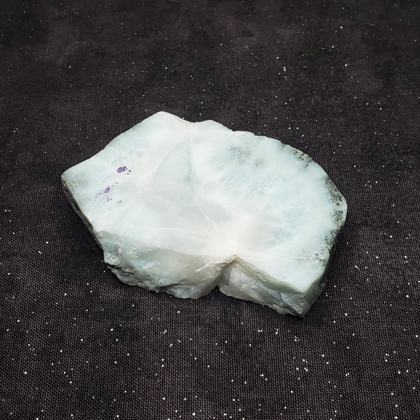 Larimar Lapidary Stone Natural 2.5 x 2 inches 73 grams Dominican Republic LAR70 Simply CBD LLC
