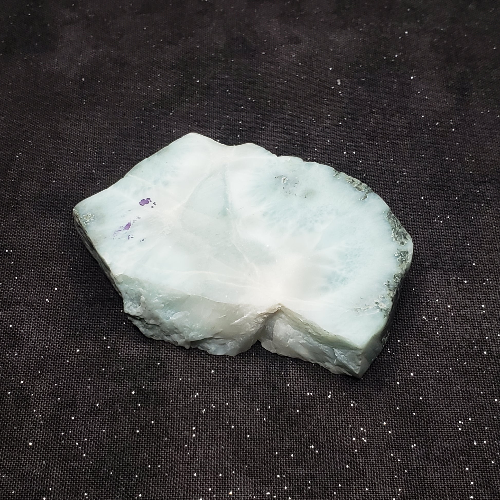 Larimar Lapidary Stone Natural 2.5 x 2 inches 73 grams Dominican Republic LAR70 Simply CBD LLC