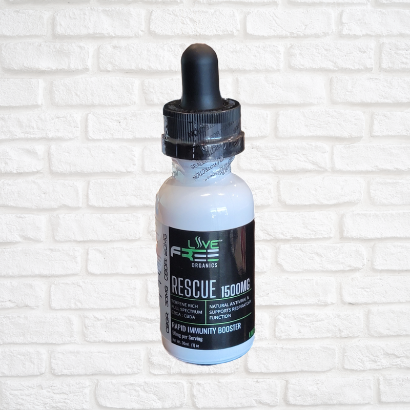 Rescue 1500 mg tincture Simply CBD LLC