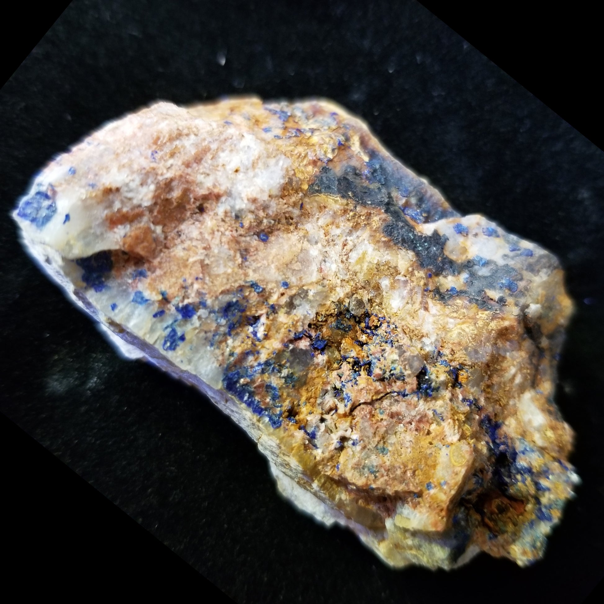 Malachite Azurite Chrysocolla Isolated Host Raw Natural Healing Crystals and Stones (MAC1) Simply CBD LLC