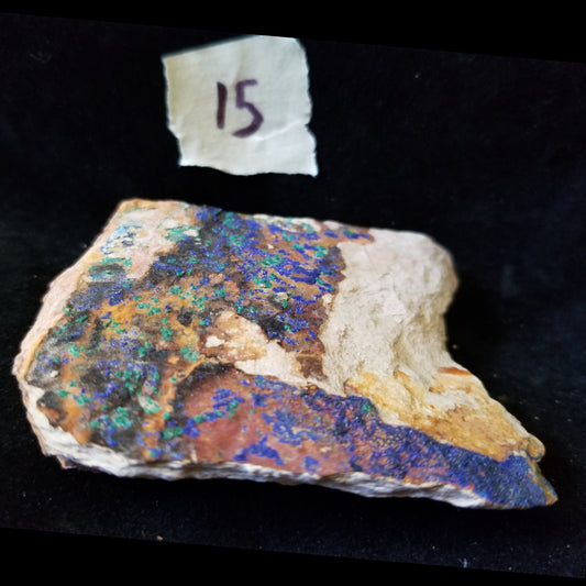 Malachite Azurite Chrysocolla Isolated Host Raw Natural Healing Crystals and Stones (MAC15) Simply CBD LLC