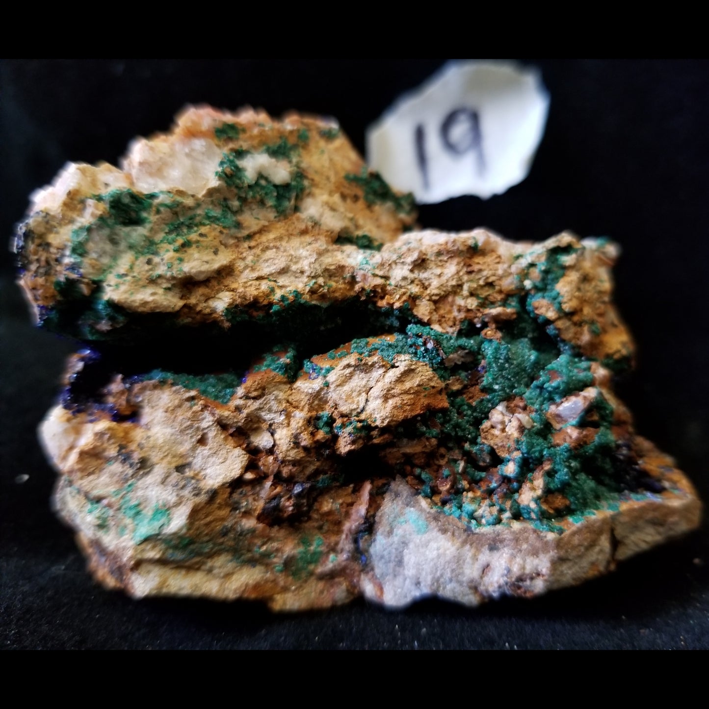 Malachite Azurite Chrysocolla Isolated Host Raw Natural Healing Crystals and Stones (MAC19) Simply CBD LLC