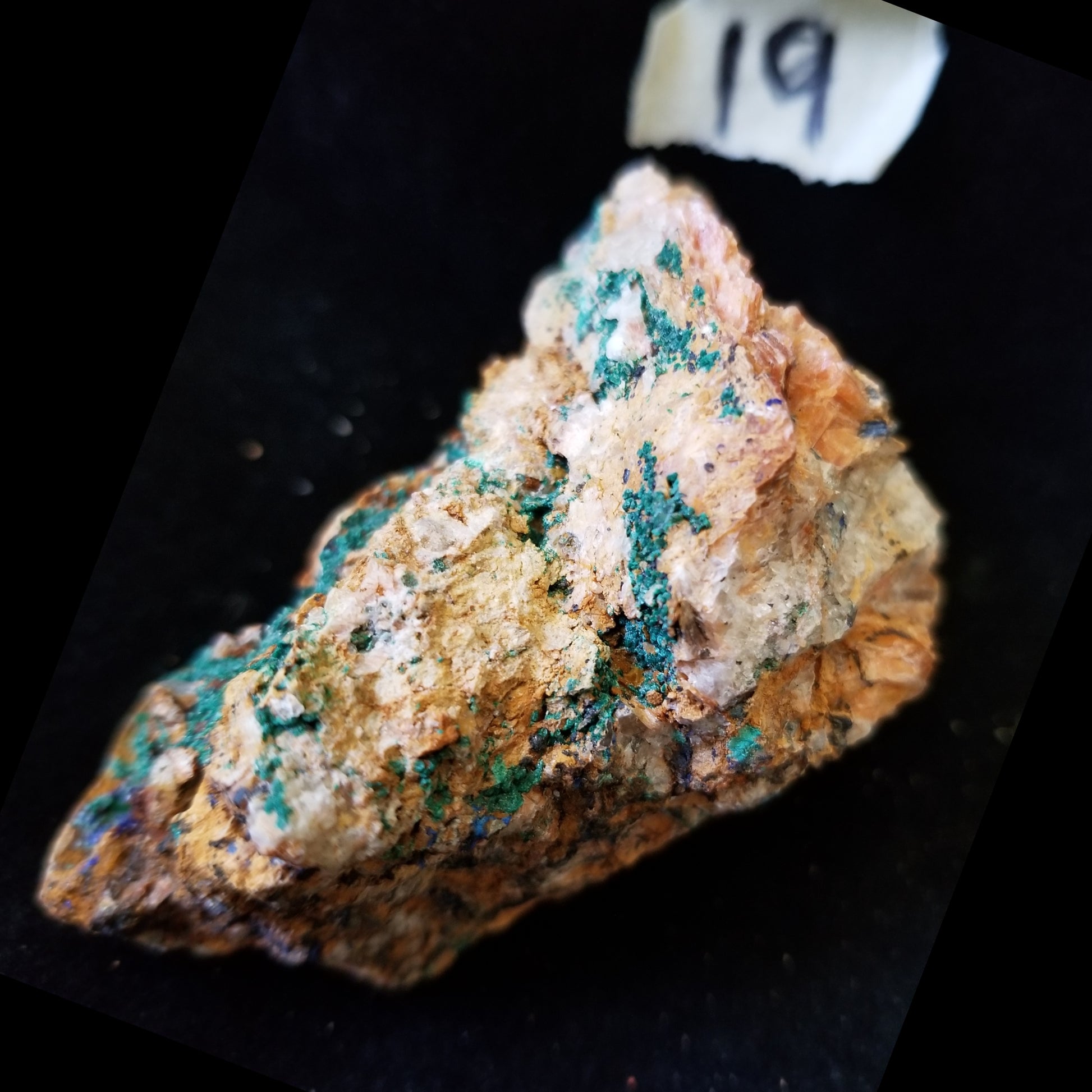 Malachite Azurite Chrysocolla Isolated Host Raw Natural Healing Crystals and Stones (MAC19) Simply CBD LLC
