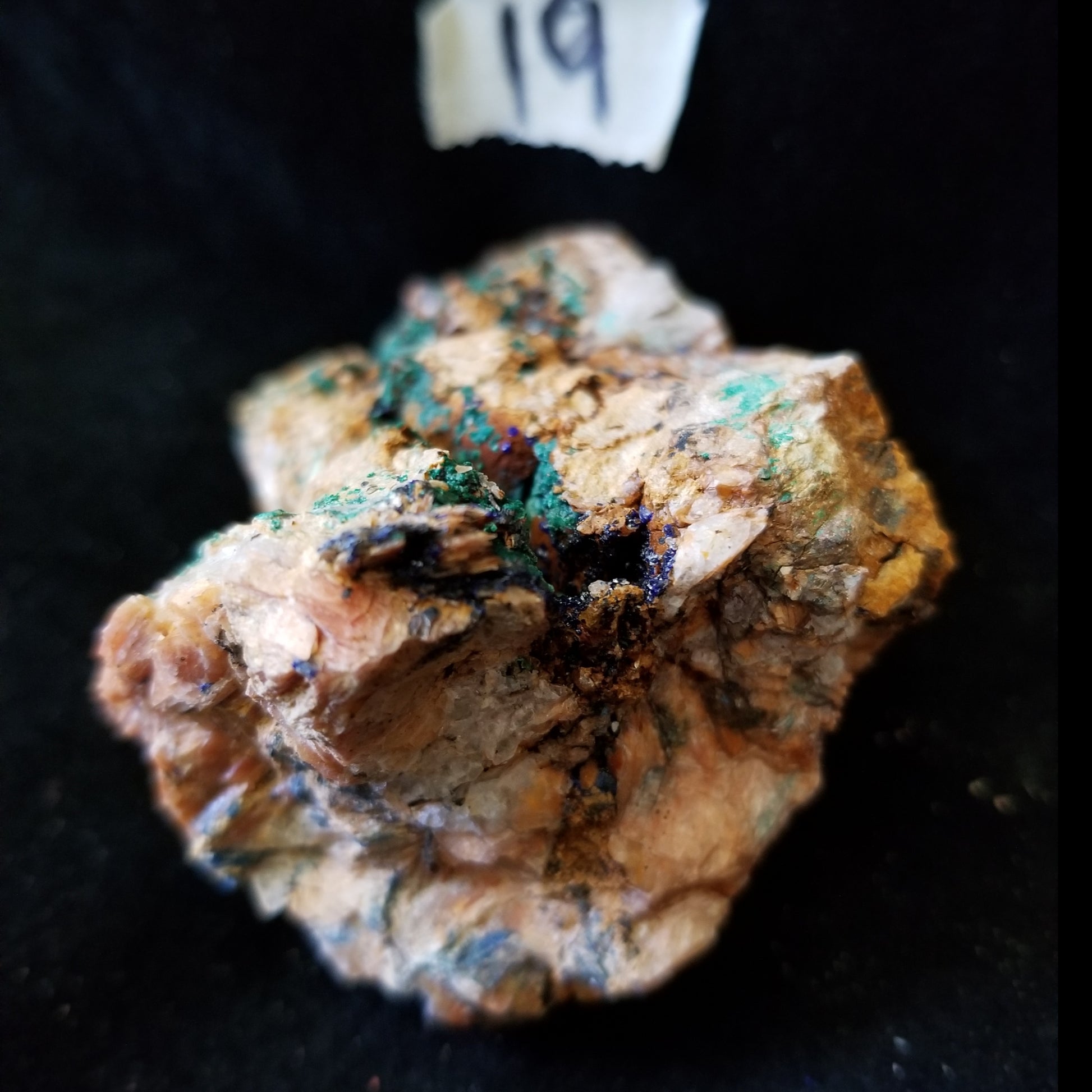 Malachite Azurite Chrysocolla Isolated Host Raw Natural Healing Crystals and Stones (MAC19) Simply CBD LLC