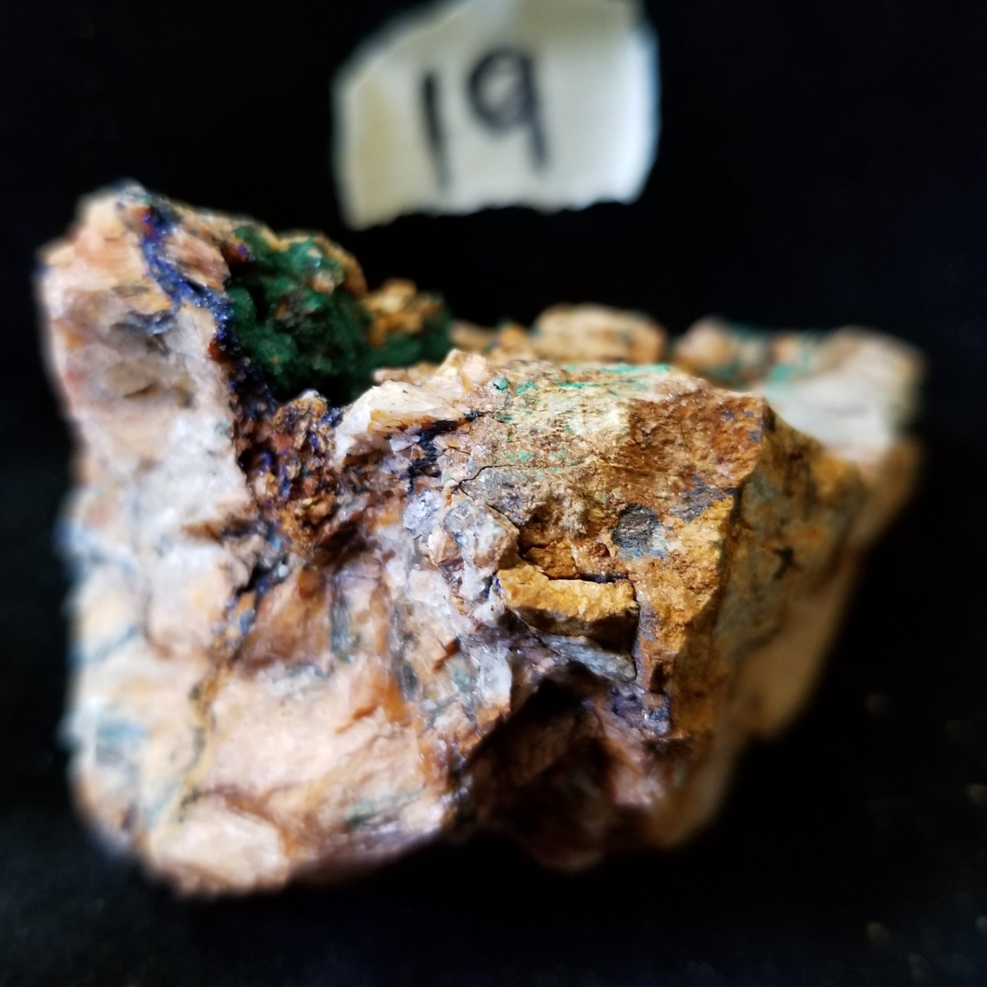 Malachite Azurite Chrysocolla Isolated Host Raw Natural Healing Crystals and Stones (MAC19) Simply CBD LLC