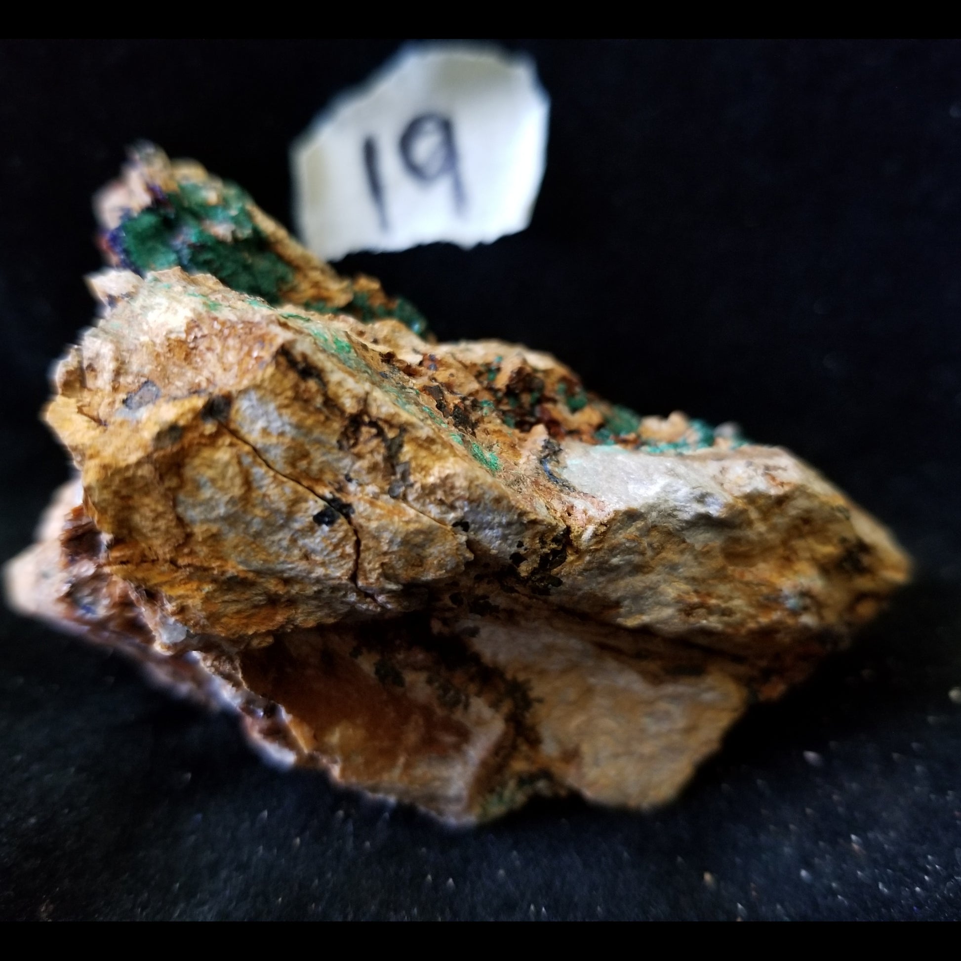 Malachite Azurite Chrysocolla Isolated Host Raw Natural Healing Crystals and Stones (MAC19) Simply CBD LLC