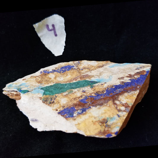 Malachite Azurite Chrysocolla Isolated Host Raw Natural Healing Crystals and Stones (MAC4) Simply CBD LLC
