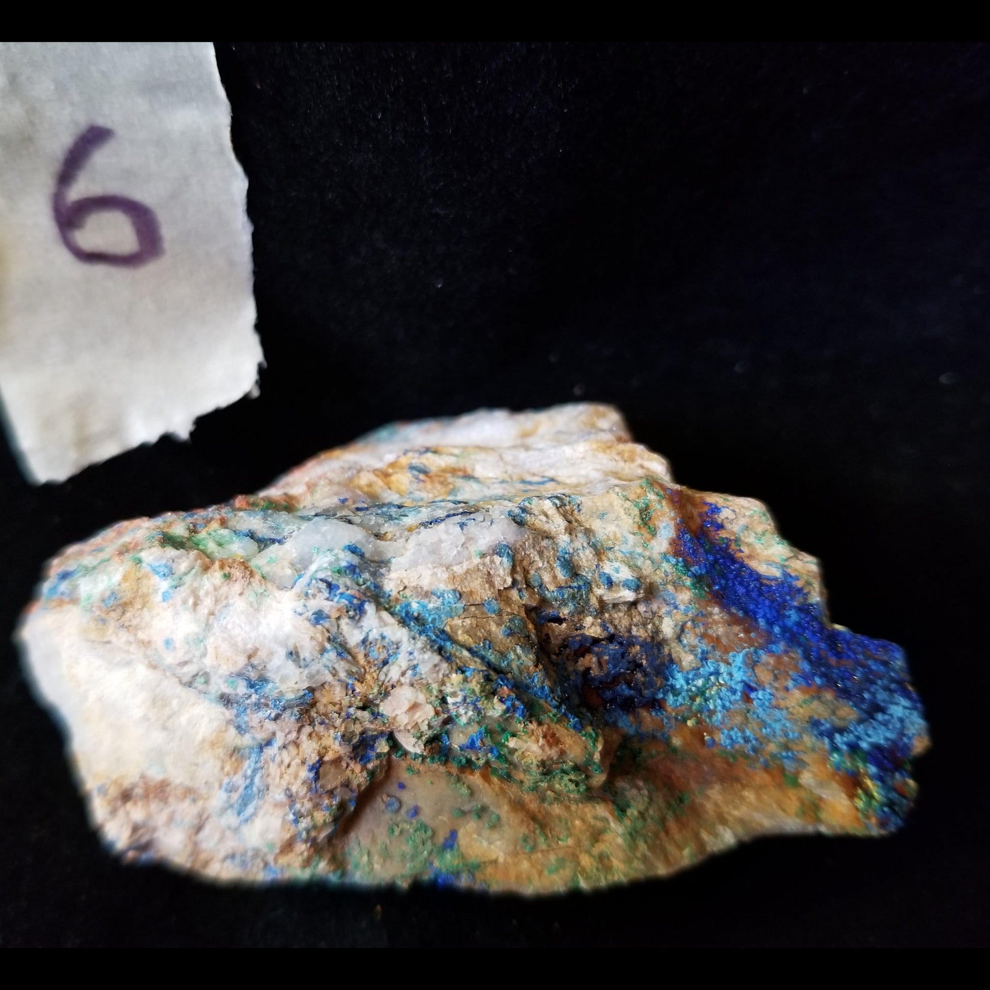 Malachite Azurite Chrysocolla Isolated Host Raw Natural Healing Crystals and Stones (MAC6) Simply CBD LLC