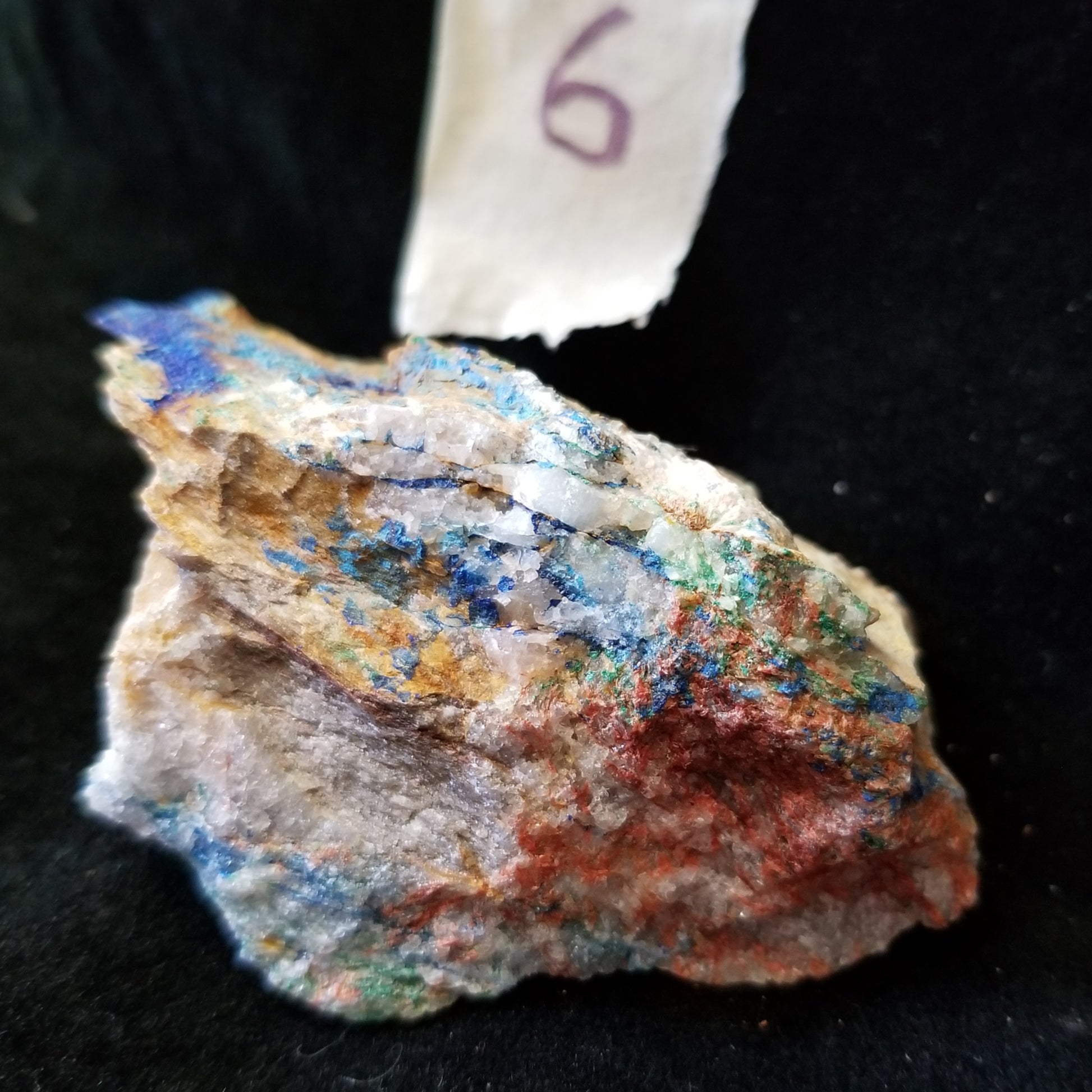 Malachite Azurite Chrysocolla Isolated Host Raw Natural Healing Crystals and Stones (MAC6) Simply CBD LLC