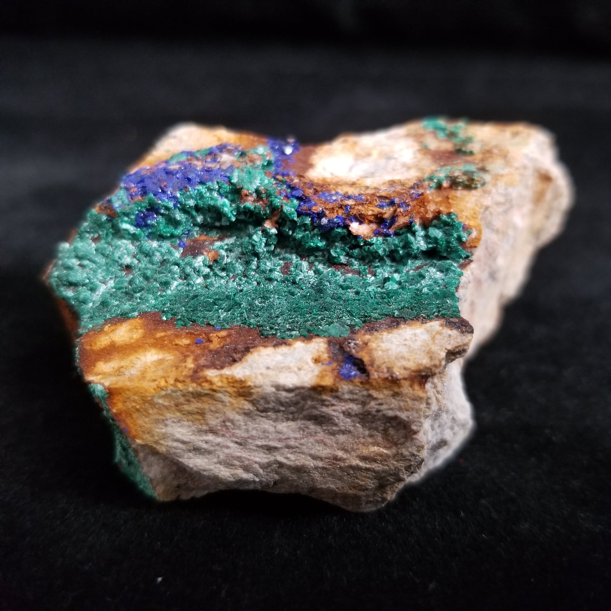Malachite Azurite Chrysocolla Isolated Host Raw Natural Healing Crystals and Stones (MAC20) Simply CBD LLC