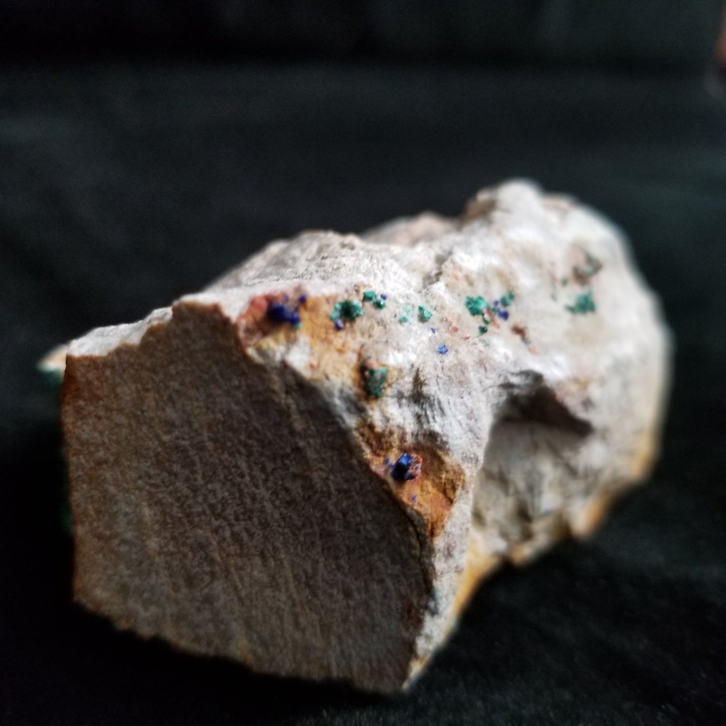 Malachite Azurite Chrysocolla Isolated Host Raw Natural Healing Crystals and Stones (MAC20) Simply CBD LLC