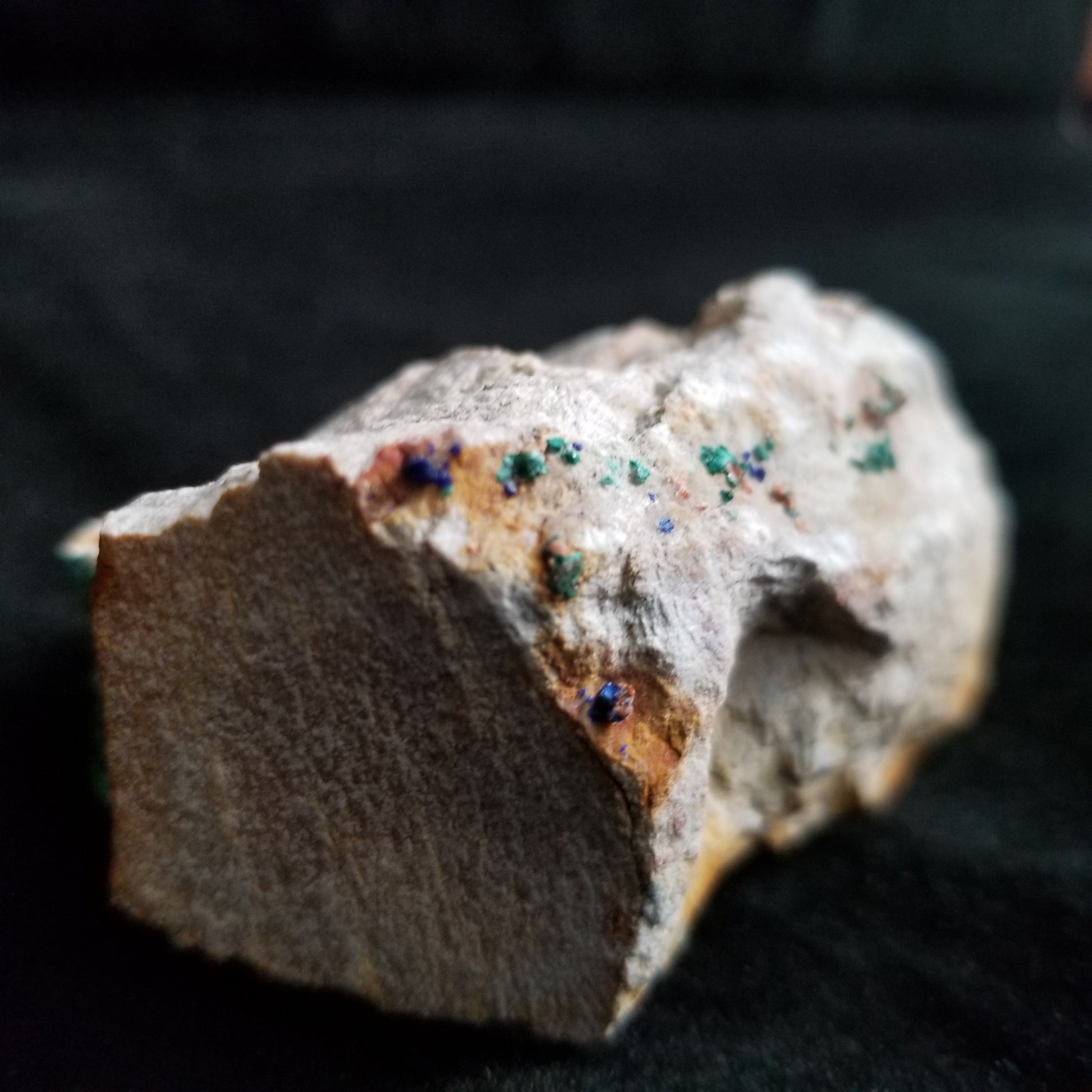 Malachite Azurite Chrysocolla Isolated Host Raw Natural Healing Crystals and Stones (MAC20) Simply CBD LLC