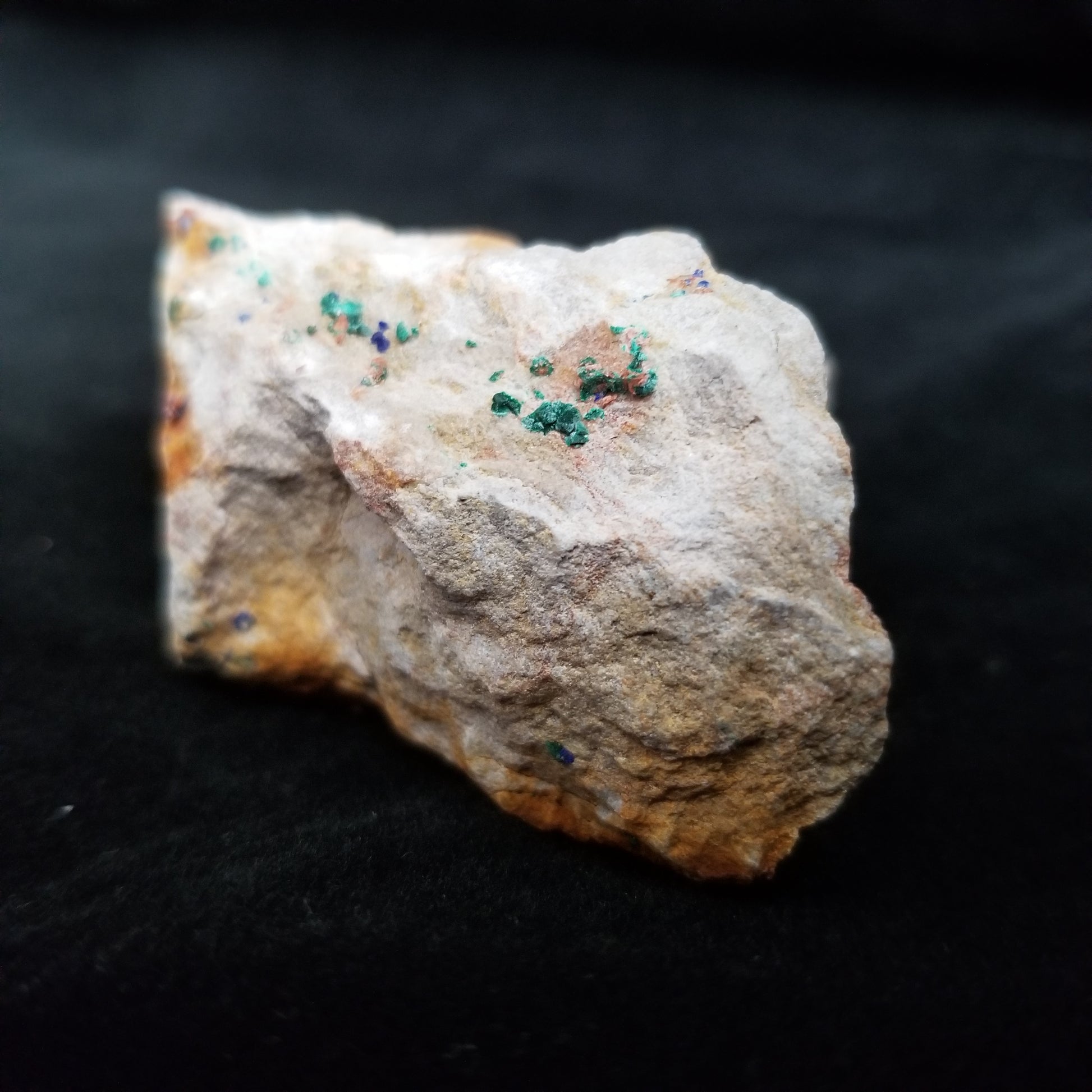 Malachite Azurite Chrysocolla Isolated Host Raw Natural Healing Crystals and Stones (MAC20) Simply CBD LLC
