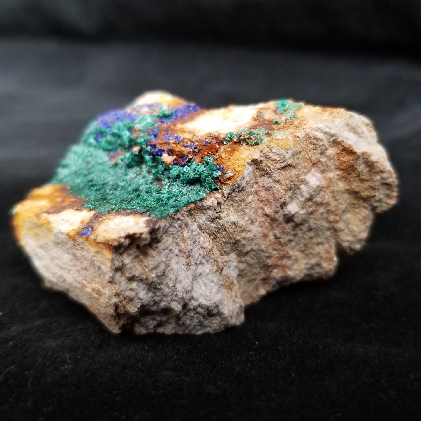 Malachite Azurite Chrysocolla Isolated Host Raw Natural Healing Crystals and Stones (MAC20) Simply CBD LLC