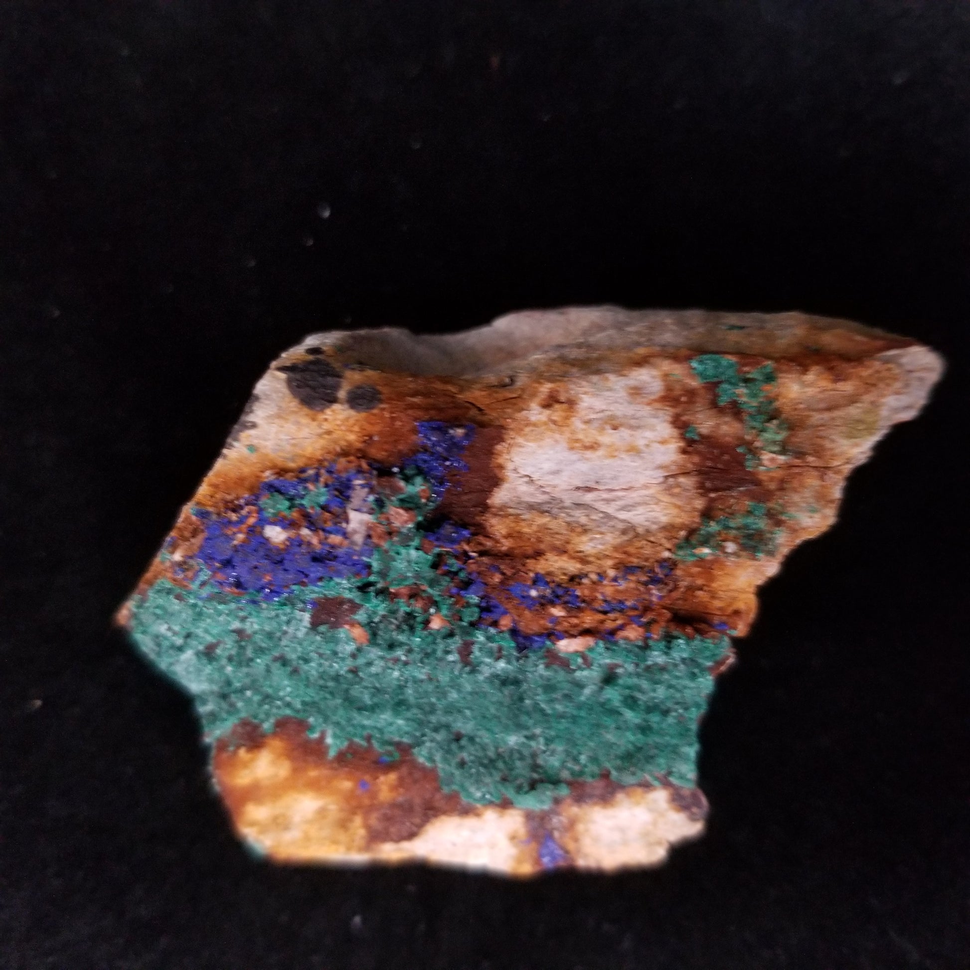 Malachite Azurite Chrysocolla Isolated Host Raw Natural Healing Crystals and Stones (MAC20) Simply CBD LLC