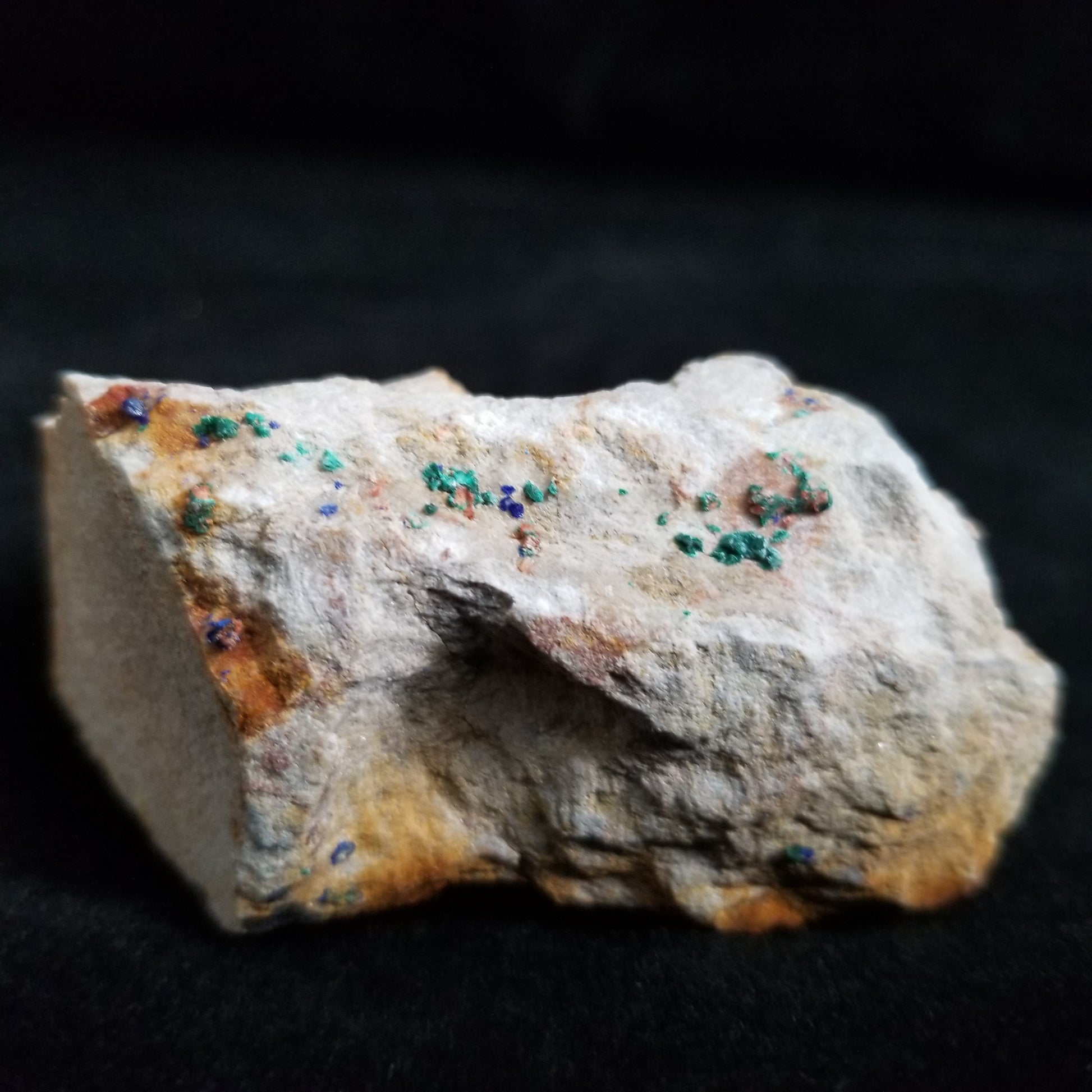 Malachite Azurite Chrysocolla Isolated Host Raw Natural Healing Crystals and Stones (MAC20) Simply CBD LLC