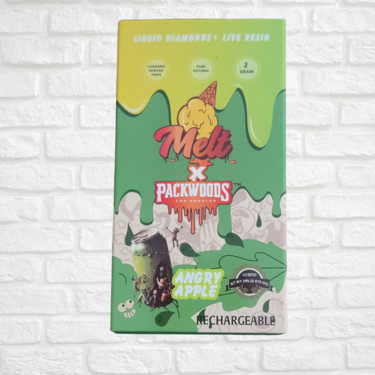 Melt x Packwoods 2 gram vapes