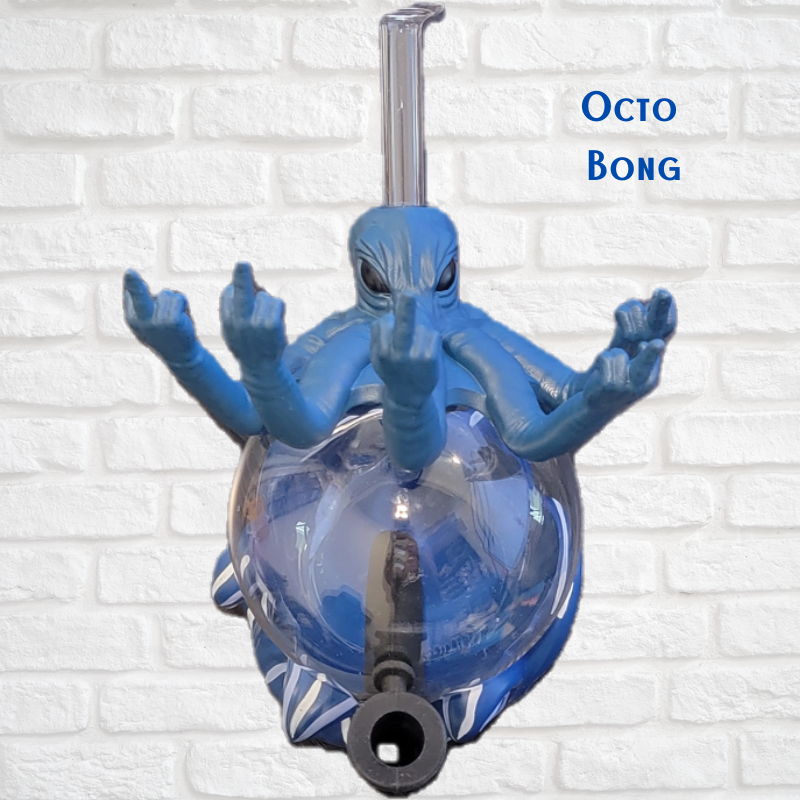 Octopus Water Bong  $59.99 Simply CBD LLC