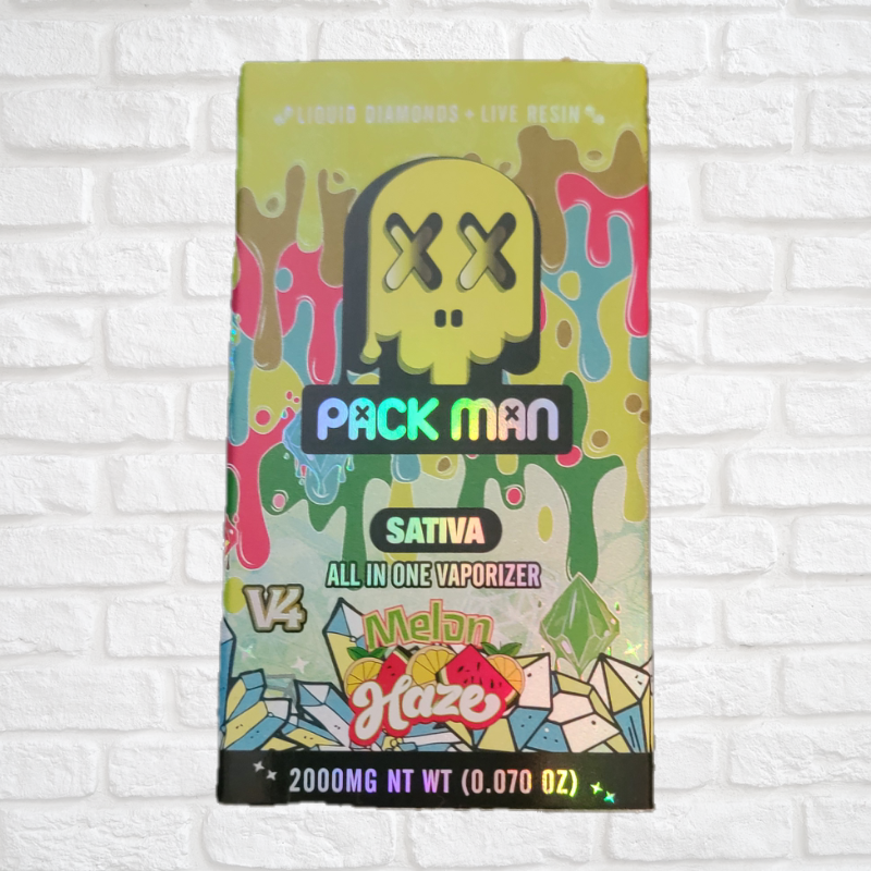 Packman 2 Gram Disposable Liquid Diamond &  Live Resin Simply CBD LLC