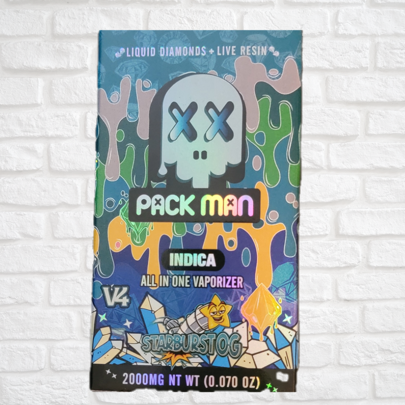 Packman 2 Gram Disposable Liquid Diamond &  Live Resin Simply CBD LLC
