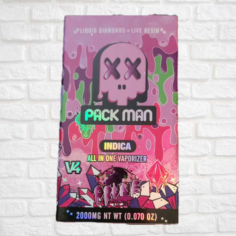 Packman 2 Gram Disposable Liquid Diamond &  Live Resin Simply CBD LLC