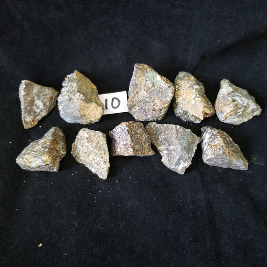 Rainbow Peacock Ore Pyrite raw healing gold shimmer crystal stones 1LB (LOT10) Simply CBD LLC