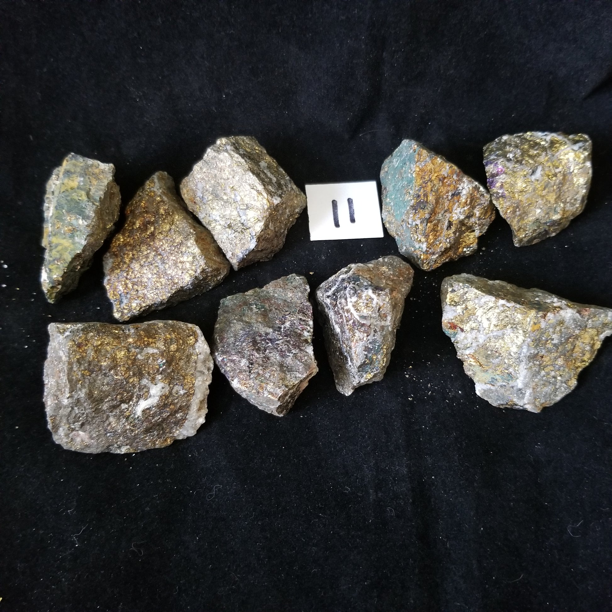 Rainbow Peacock Ore Pyrite raw healing gold shimmer crystal stones 1LB (LOT11) Simply CBD LLC