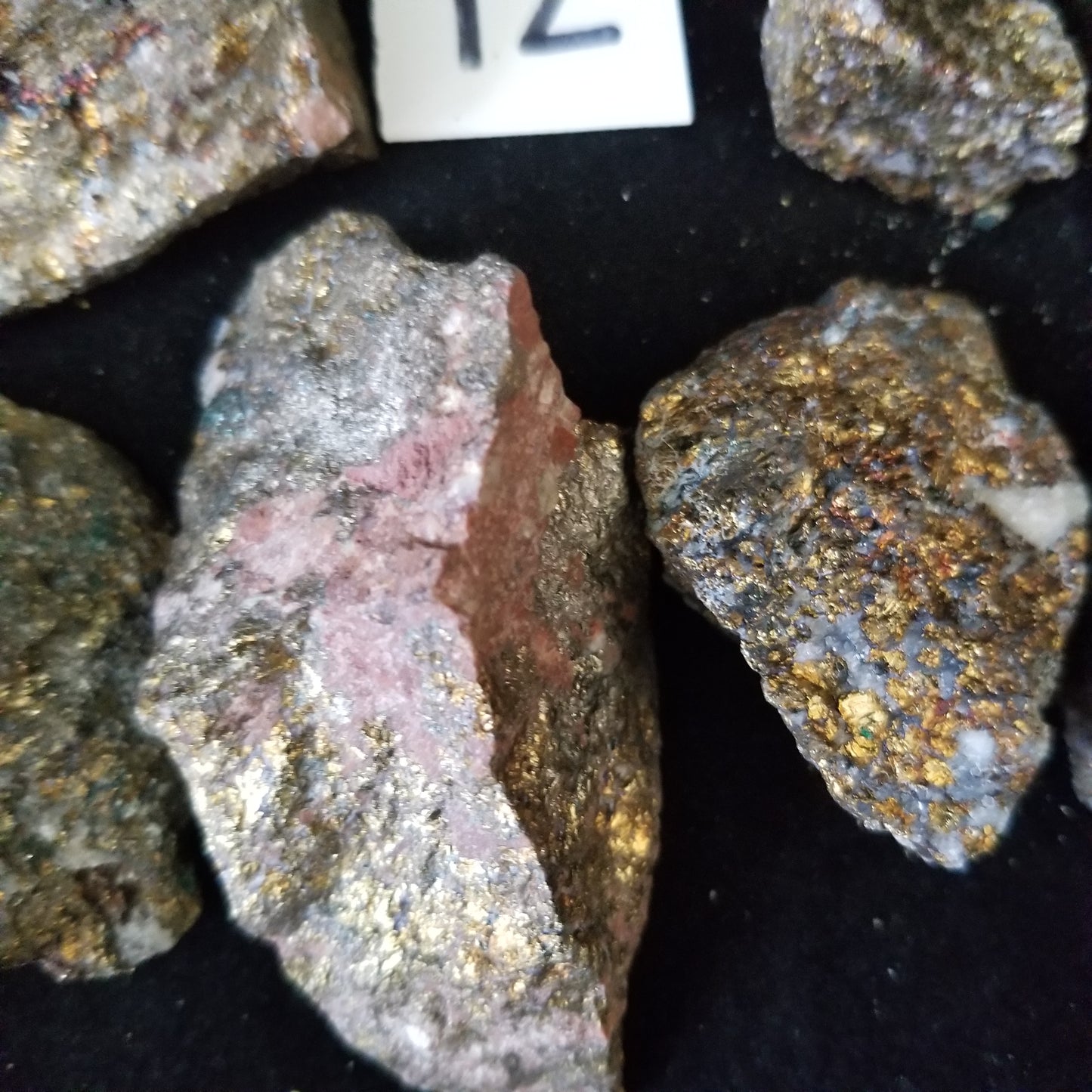 Rainbow Peacock Ore Pyrite raw healing gold shimmer crystal stones 1LB (LOT12) Simply CBD LLC