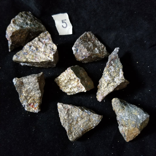 Rainbow Peacock Ore Pyrite raw healing gold shimmer crystal stones 1LB (LOT5) Simply CBD LLC