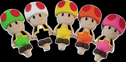 Super Marios Toad Silicone Hand Pipe Simply CBD LLC