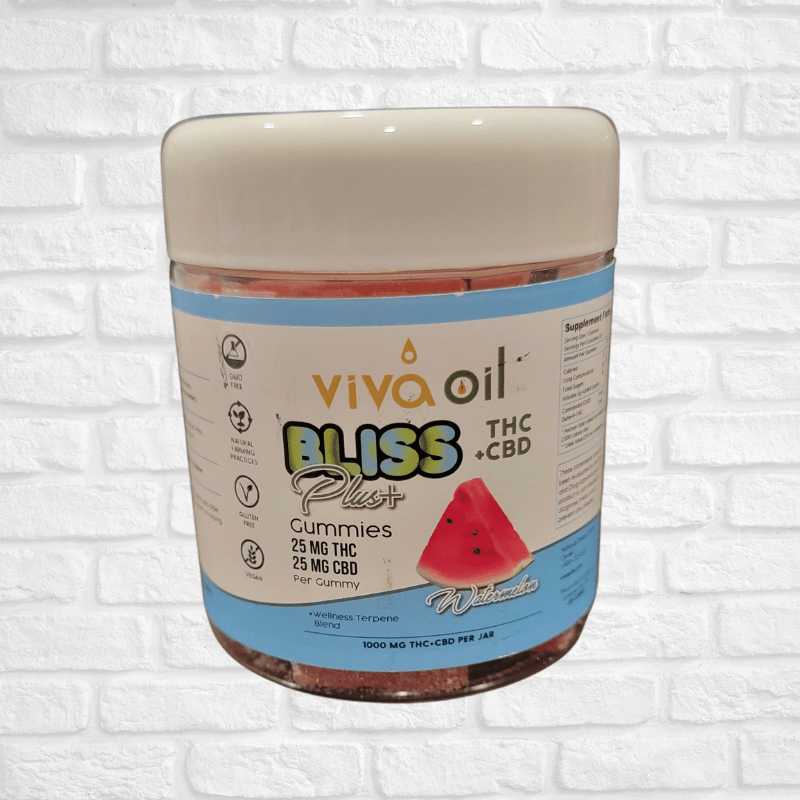 Viva Oil Bliss THC + CBD Watermelon Simply CBD LLC