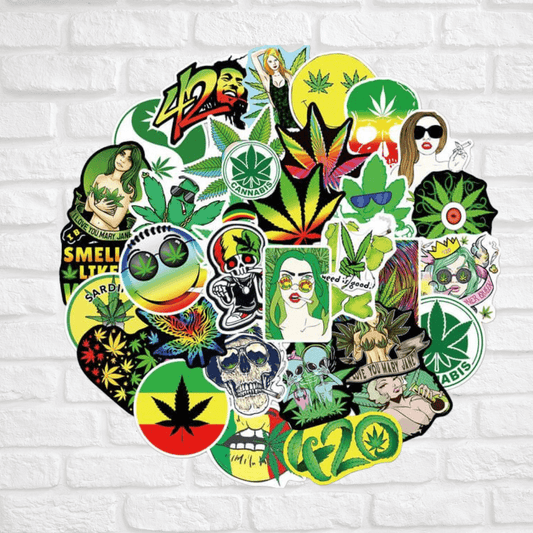 10 Pack of Stickers Simply CBD LLC