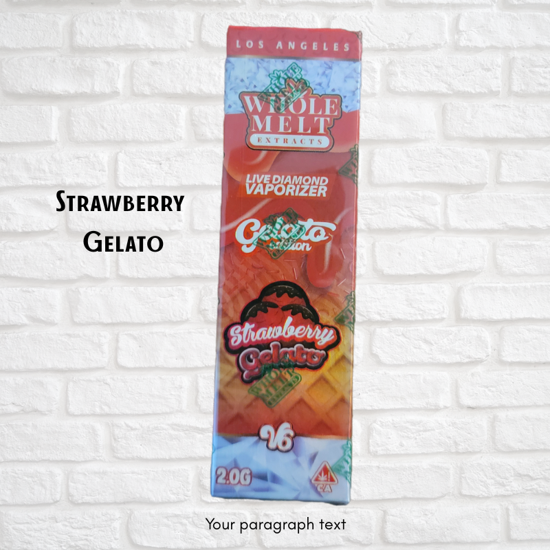 Whole Melt Extracts  2 Gram Live Diamond Vaporizer Simply CBD LLC