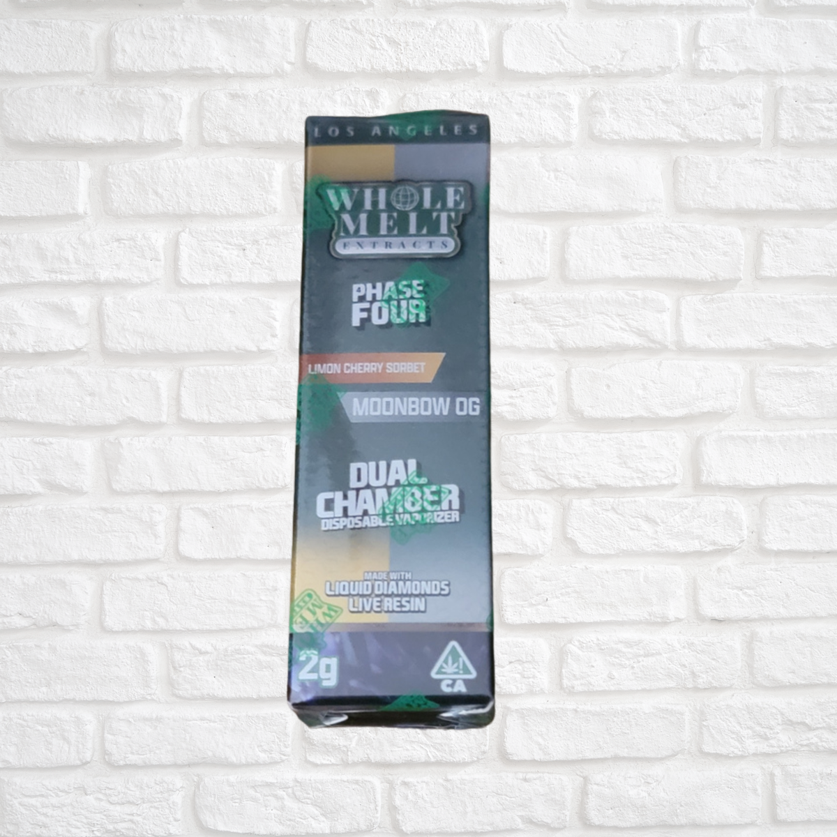 Wholemelt Dual Chamber 2 gram Disposables