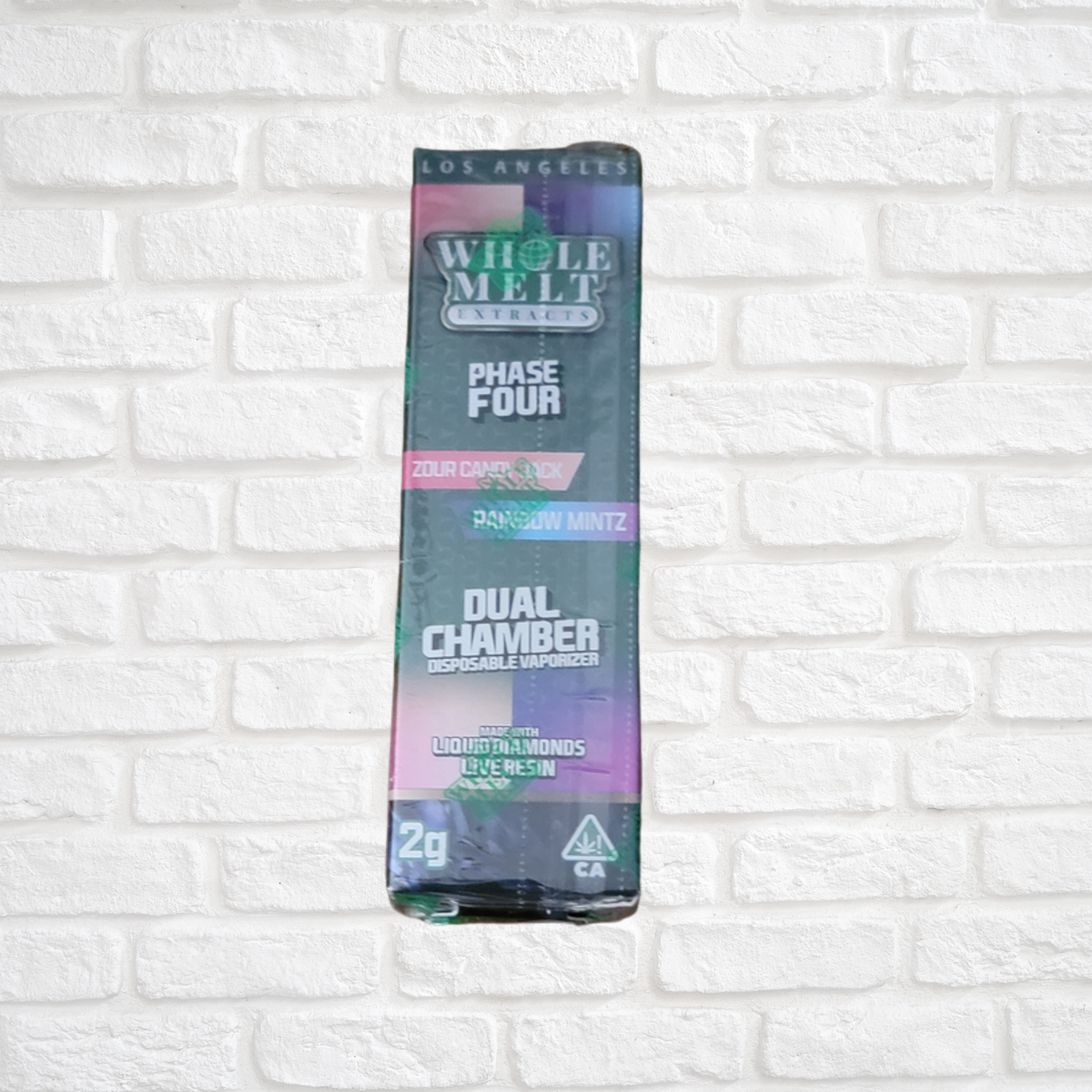 Wholemelt Dual Chamber 2 gram Disposables