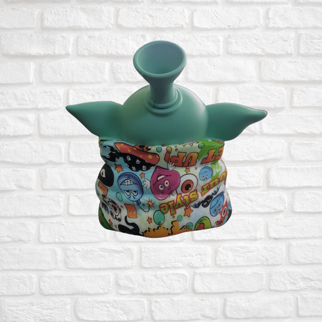 Baby Yoda Silicone Water Bong Pipe - Grogu " The Child" Simply CBD LLC