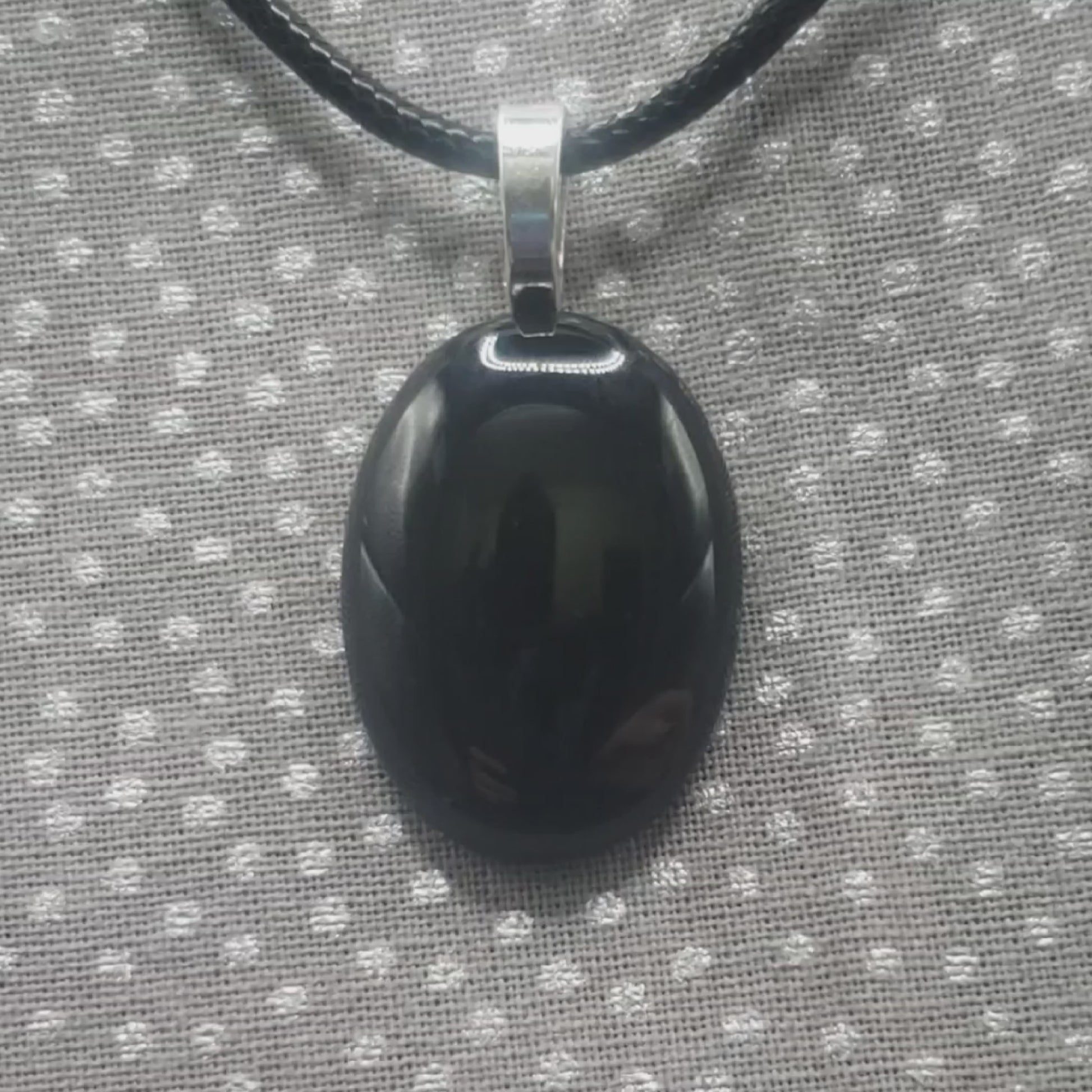 Black Onyx Pendant CJ00035 vid
